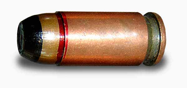Cartridge with increased stop action bullet SP7