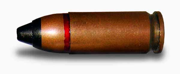Cartridge with steel core bullet 9x21 PS (7N29 or SP10)
