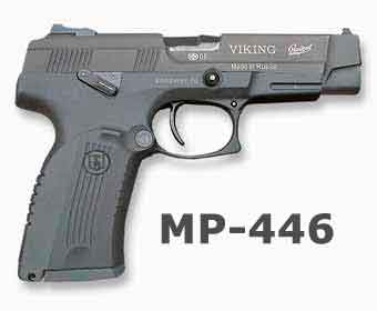 Loading pistols MP-446 Viking