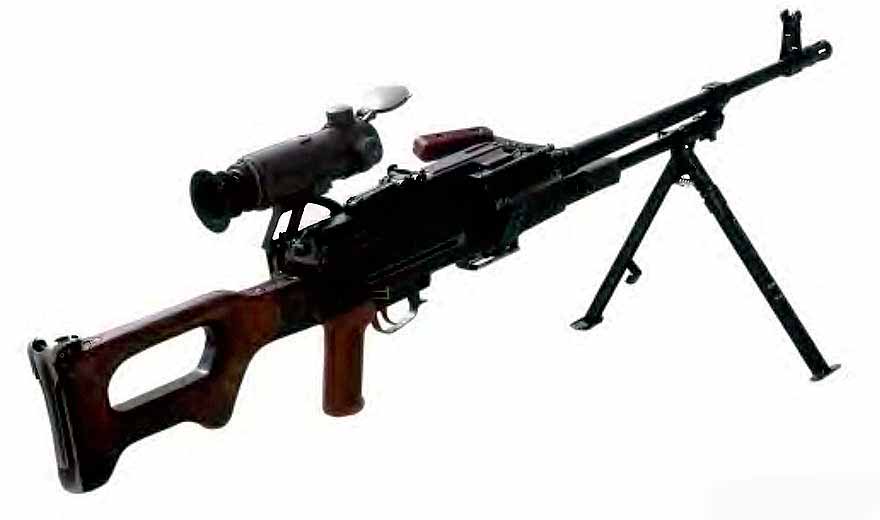 Sight Rifle 1P77 machine gun on PKMN