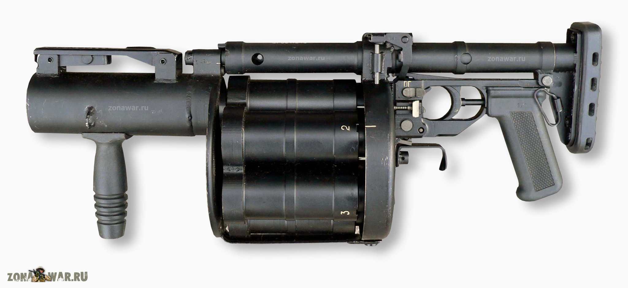 6G30 revolve grenade launcher