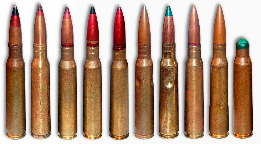12.7 mm large-caliber cartridges