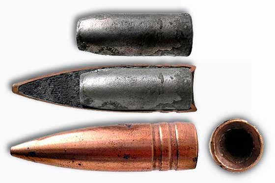 Bullet double-bullet cartridge 12.7 1SLT