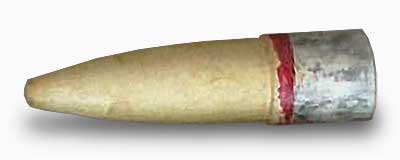 A bullet cartridge 5.45 blank 7H3 (7H3M)