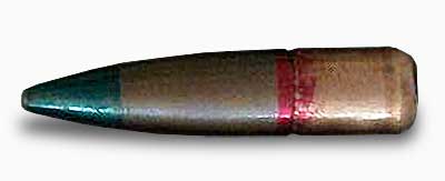 A bullet cartridge 5,45 BT (7BT4)