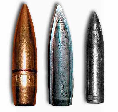 7.62-mm armor-piercing bullet 7,62 x54 rifle cartridge BP