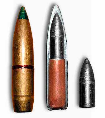 7,62-мм бронебойно-трассирующая пуля 7,62x54 винтовочного патрона БТ