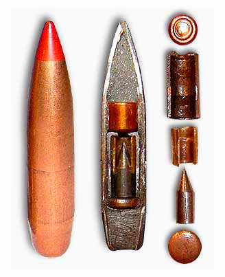 7,62-мм пристрелочно-зажигательная пуля 7,62x54 винтовочного патрона ПЗ