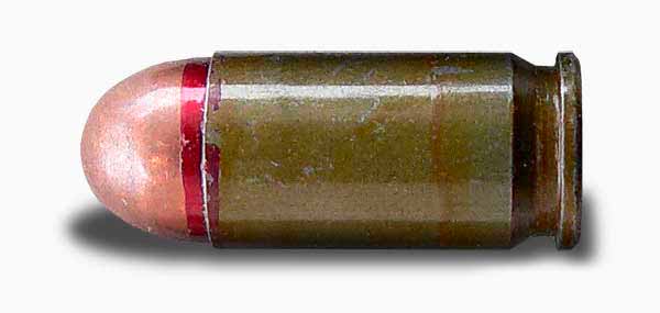 Cartridge with a steel core bullet 9 Pst (57-N-181S)