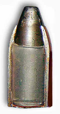 A bullet with a steel core 9x21 PS (SP10)
