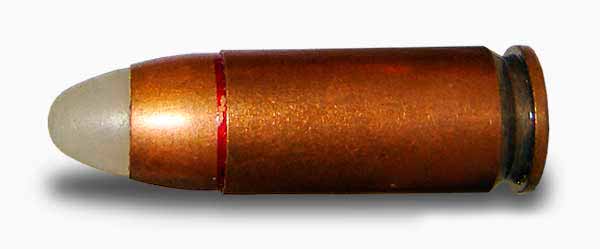 Cartridge with expansive bullet SP12