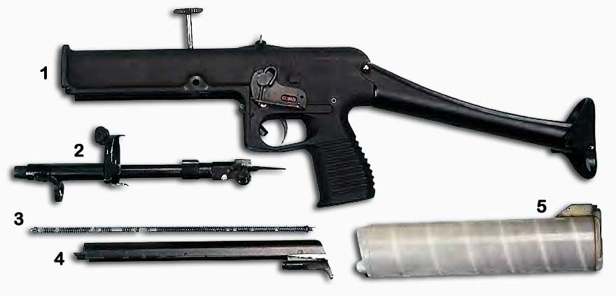 PP-90m1 submachine guns