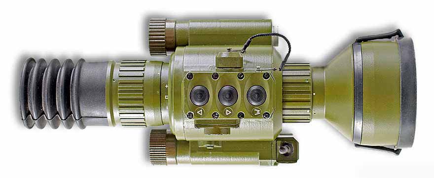 The thermal sight Shakhin, a top view