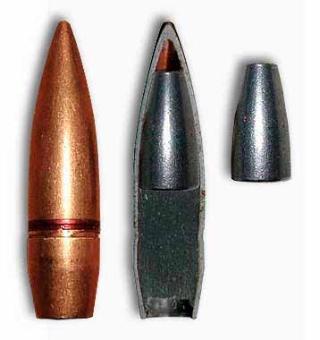 7.62-mm bullet 7,62 x54 sniper cartridge PS